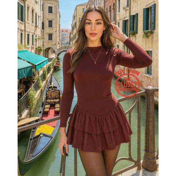 ZARA Boatneck Short Dress NWT - Picture 4 of 16